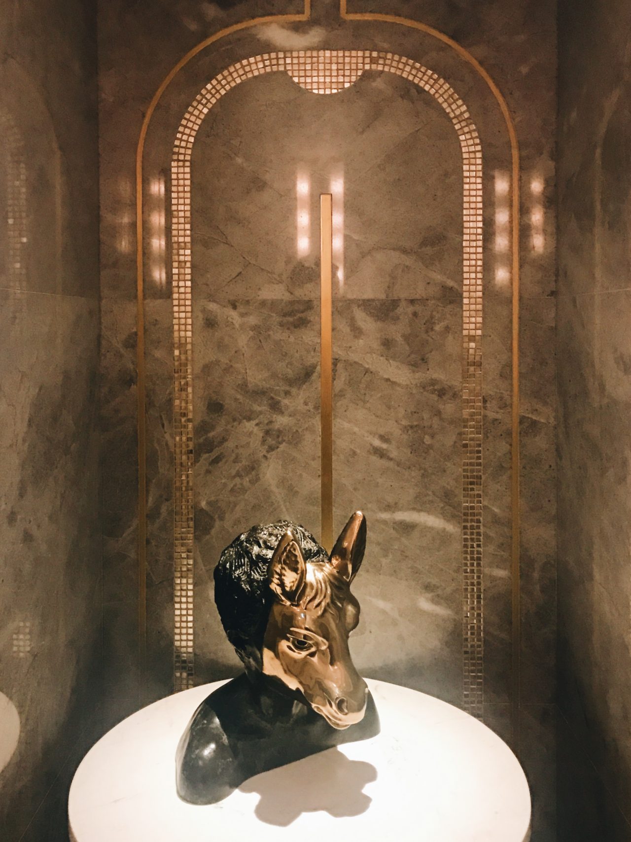 Hotel de Crillon bathroom art paris city guide