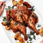 French Bistro Dinner Party Roasted Chicken