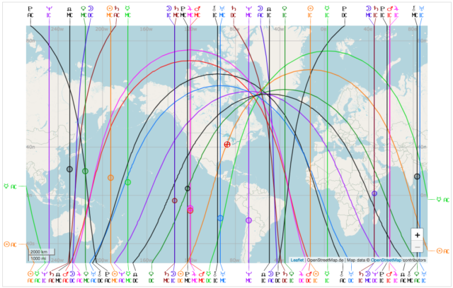 Astrocartography Map Plan Pandemic Relocation