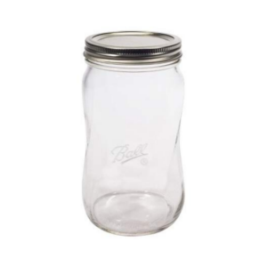 Wide Mouth Ball Jar with Lid and Band - 28oz