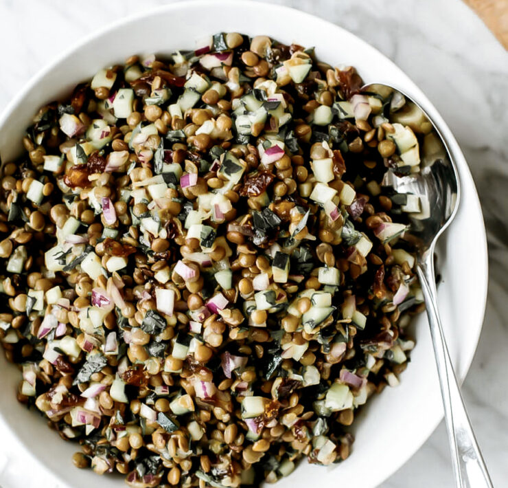 Trader Joe's Lentil Salad