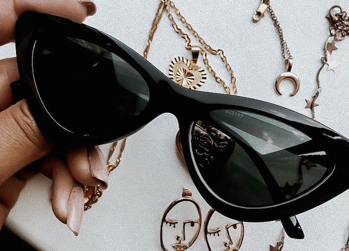 Trendy Black Sunglasses Elevate Your Sweatsuit