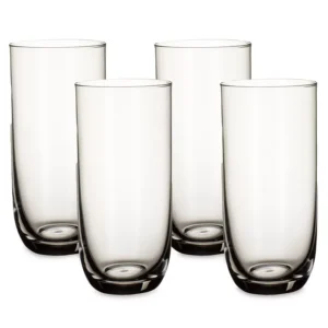 Villeroy & Boch La Divina Highball Glasses, Set of 4