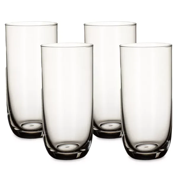 Villeroy & Boch La Divina Highball Glasses, Set of 4
