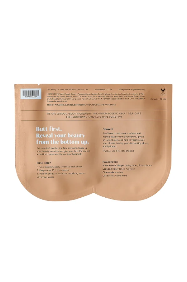 BAWDY Shake It Butt Sheet Mask
