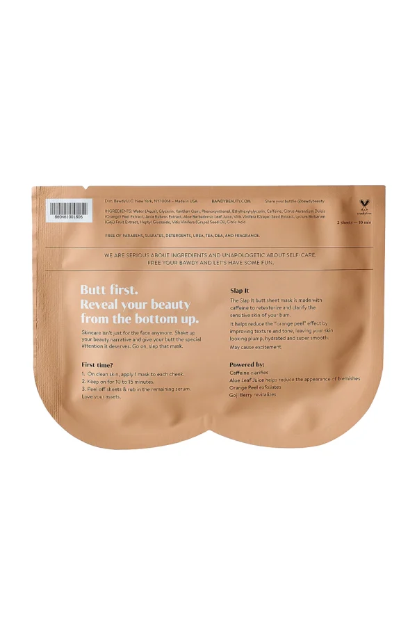BAWDY Slap It Butt Sheet Mask