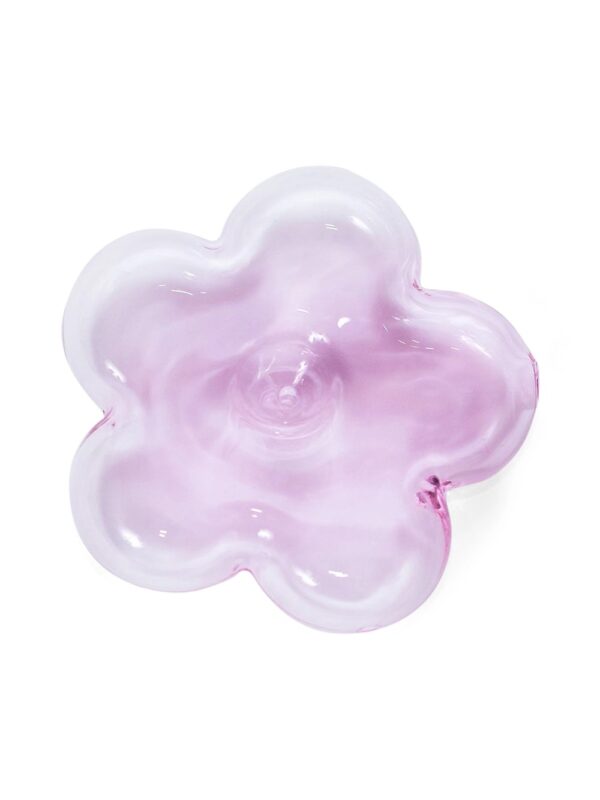 Edie Parker Flower Petal Pipe Pink